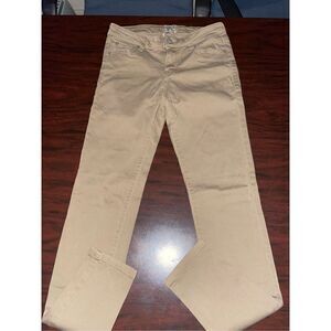 Celebrity Pink Khaki Jayden Skinny Jeans Size 7/28
